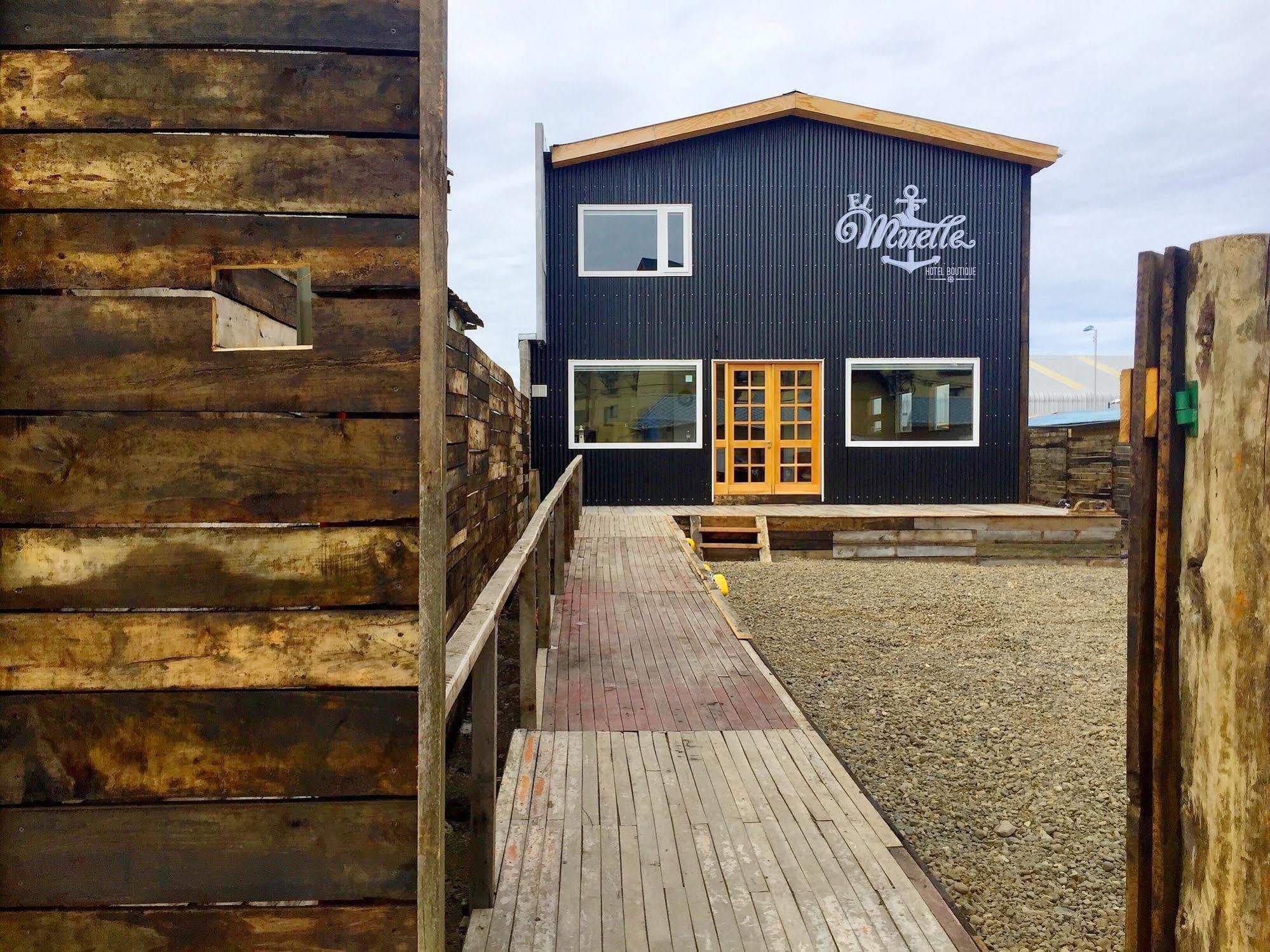 El Muelle Hotel Boutique Puerto Natales Buitenkant foto